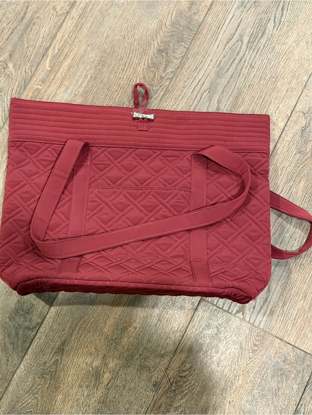 Vera Bradley NWOT wine iconic tote